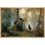 «Black Bears In The Spring Forest», reproduction d'art sur toile-93629186-93629190