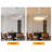 42 Inch Modern Retractable 6 Speed Dimmable Round Ceiling Fan With LED Lights and Remote Control