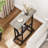 Side Table For Small Spaces, Slim Bedside Table With Storage Holder-106839759