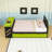 Full Daybed with Twin Trundle, USB Port, and Smart Desk-1658396255