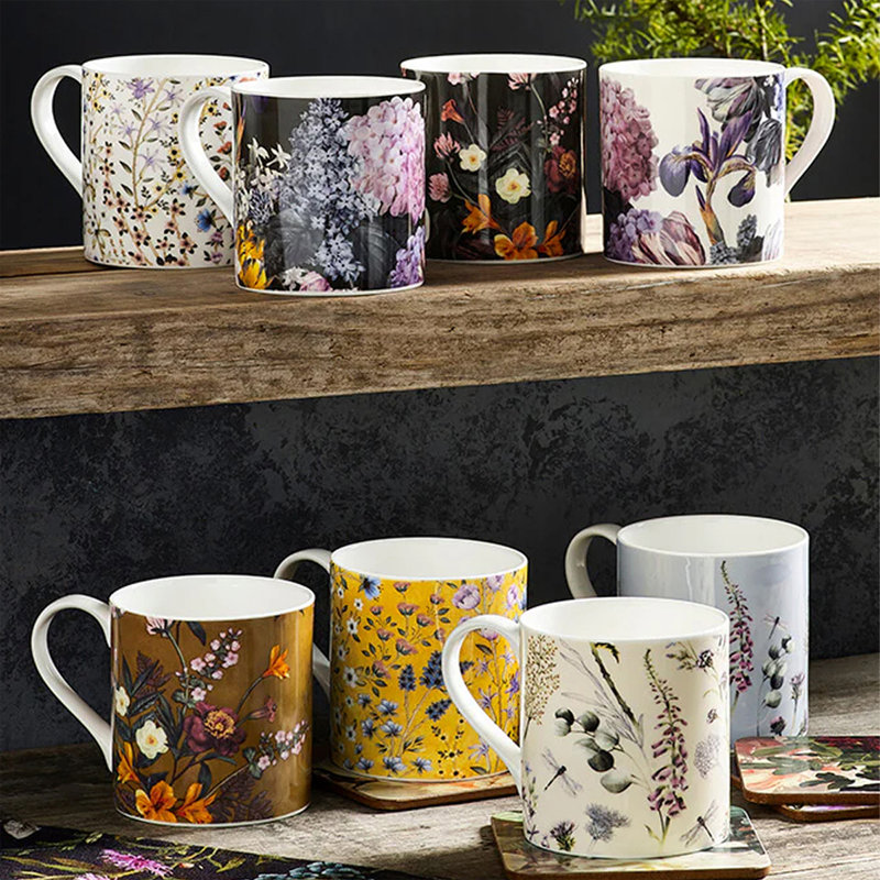 MM Living Set of 2 Mugs 420ml - Julia, White