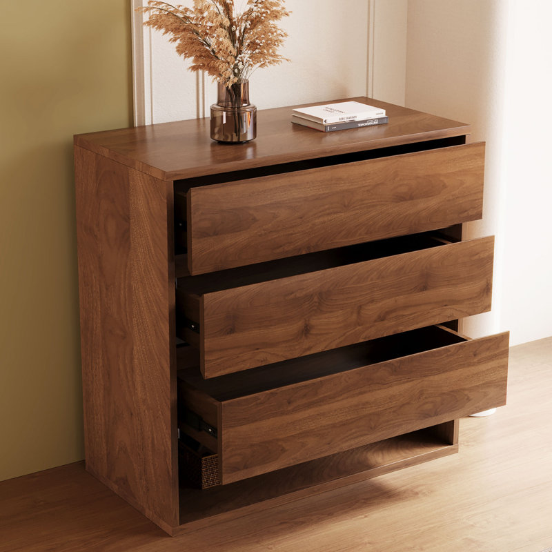 Roanoke 3-tier Drawer Dressing Table With Open Storage Shelf