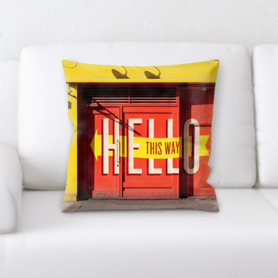 Coussin décoratif de couleurs vives