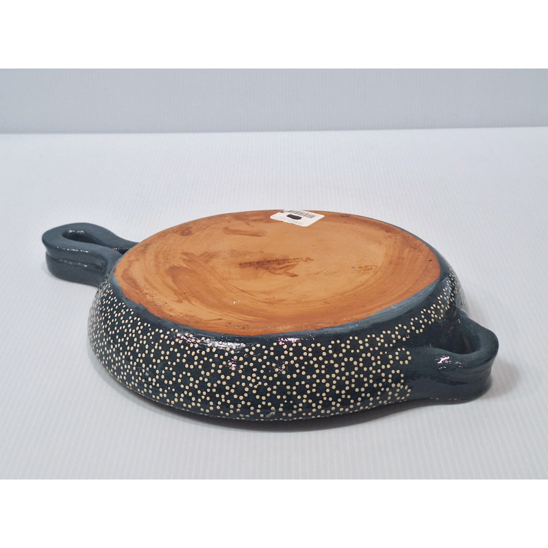 8" Baltic Blue Clay Frying Pan