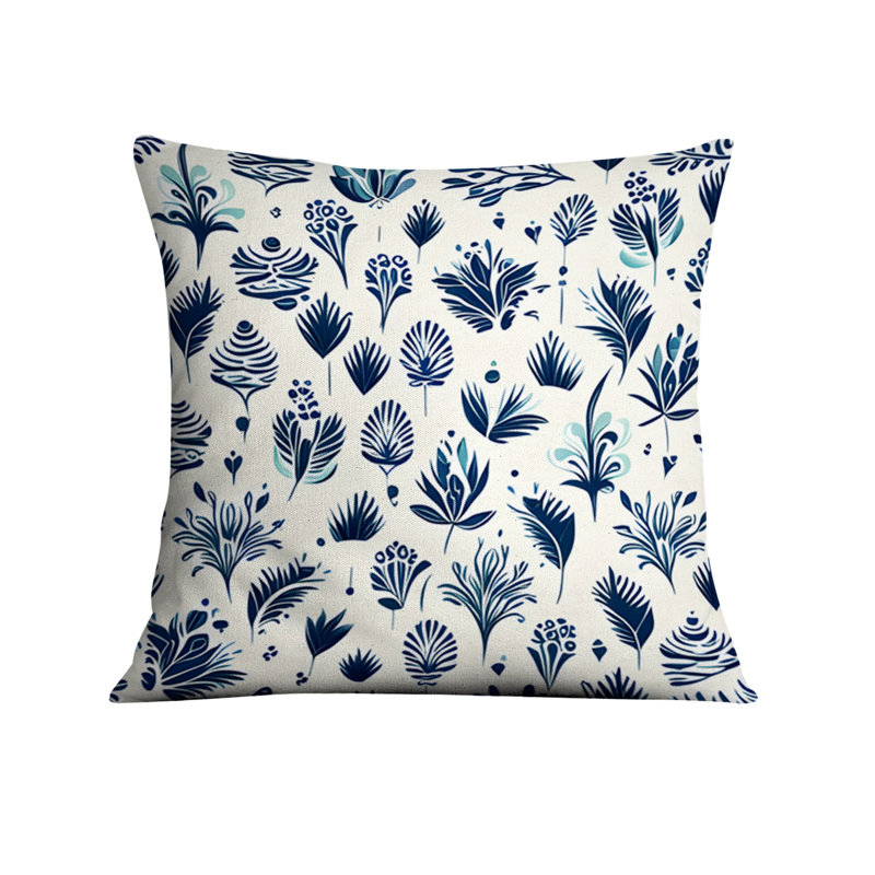 Coussin décoratif, Housse de coussin seulement - sans coussin, H 16 po x l 16 po