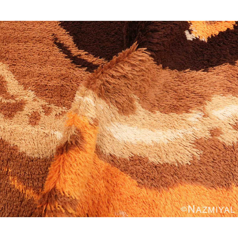 Scandinavian One-of-a-Kind Round 7'3" Area Rug