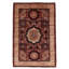 Hand-Knotted Wool RED / IVORY Area Rug
