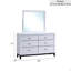 Commode de rangement (miroir non inclus)