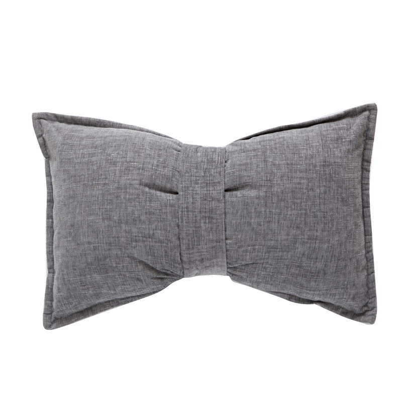 Oreiller réversible SEATTLE SOLID, Plumes, Gris