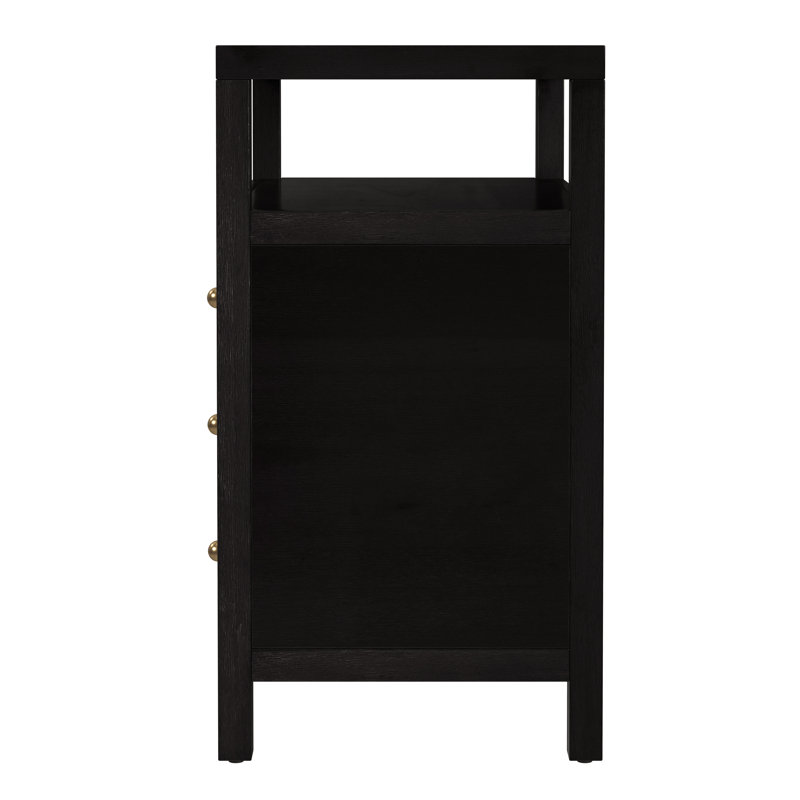 Celine 27" 3-Drawer Nightstand | Stylish Bedroom Storage