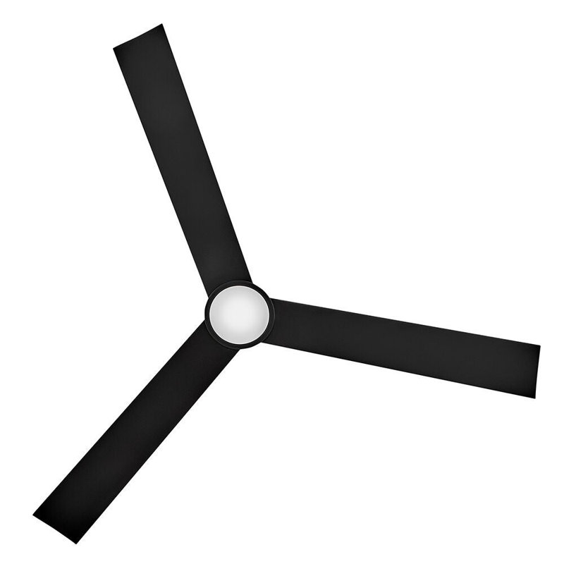 Hinkley Speck Ceiling Fan, Matte Black, Matte Black