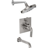 Descanso 1.8 GPM Styletherm 0.5" Thermostatic Shower System with Showerhead and Tub Spout