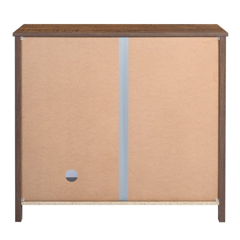 Monroe 90cm Sideboard, Vintage Brown