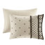 Ensemble de housse de couette pour lit double / grand 100% coton et lin Marta-710953435-704868264