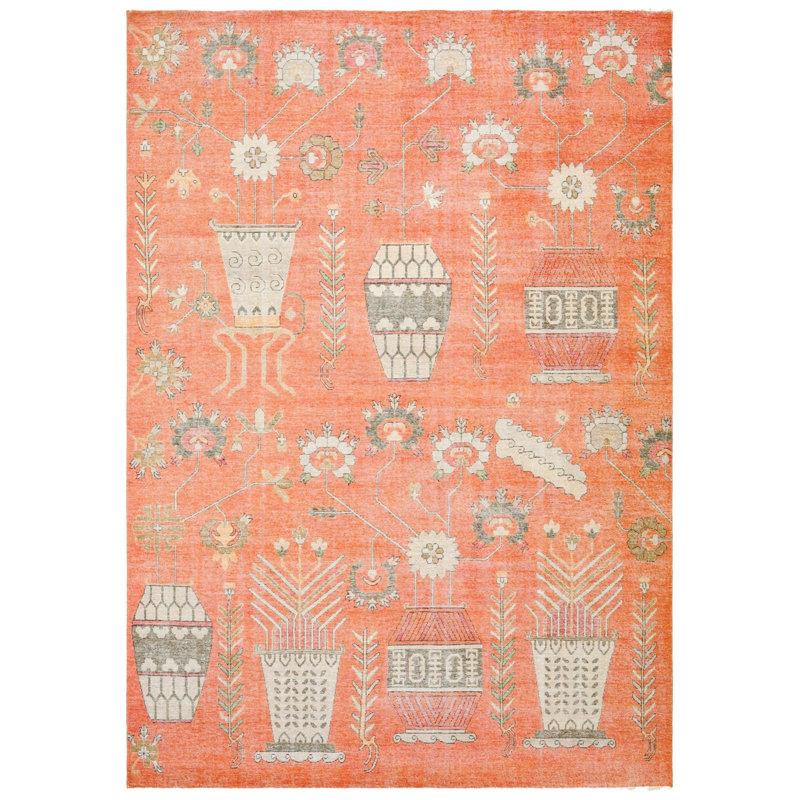 Rajasthan One-of-a-Kind Rectangle 10'2" X 14' Area Rug