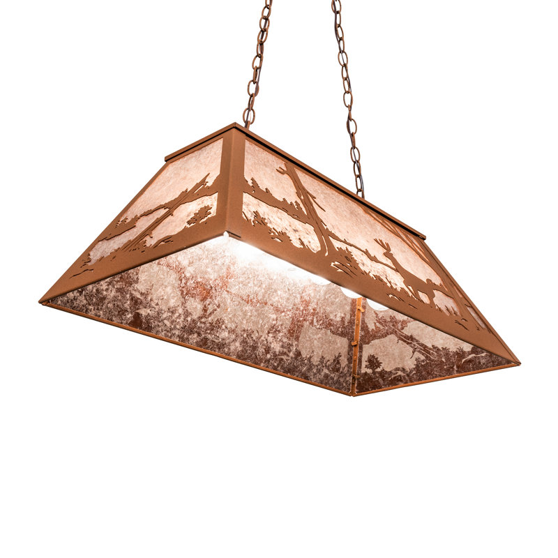 Deer At Lake 6 - Light Pendant