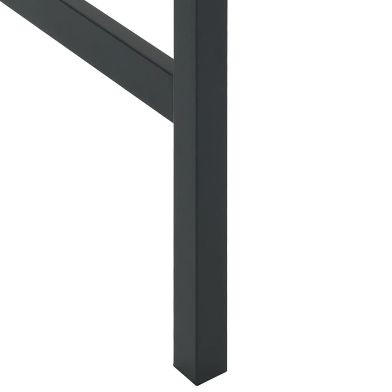 Rectangular 100cm L Outdoor Standing Height Table
