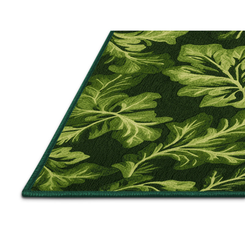  Tapis lavable Arugula Eruca sativa, Carré 4 pi