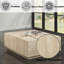 Table basse Cirino avec plateau en marbre