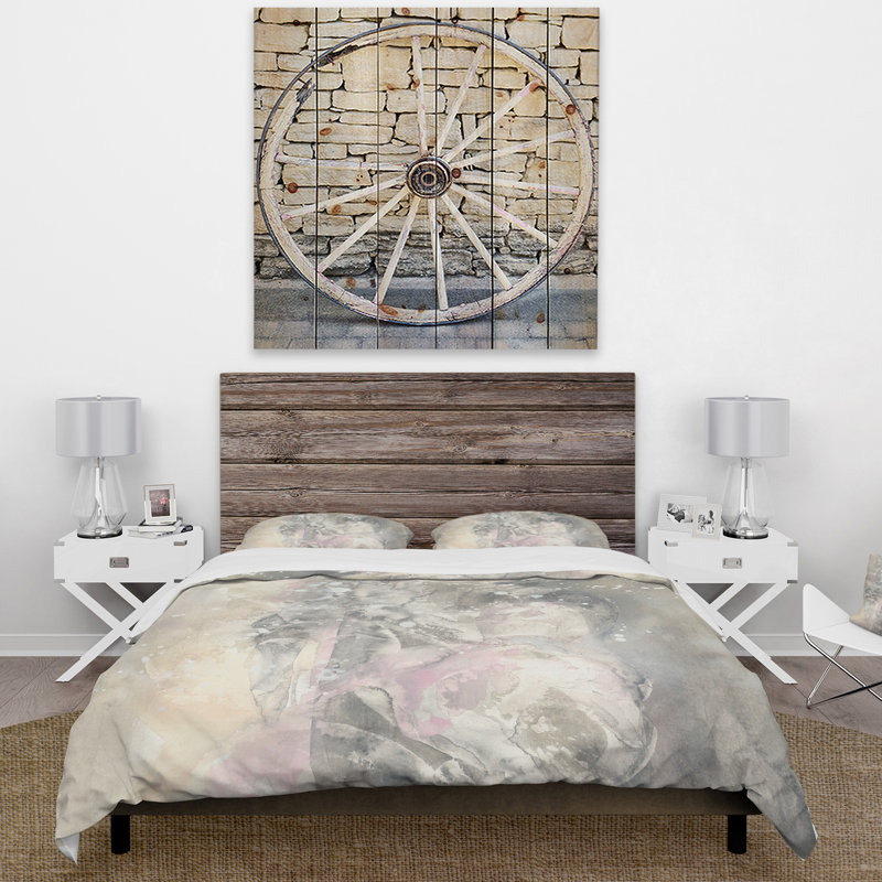 Polyester Abstract Duvet Cover Set, Full/Queen Duvet Cover + 2 Shams