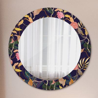 Huldar Glass Flat Wall Mirror