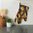 Ikat Glimmer Oven Mitt Cotton Twill