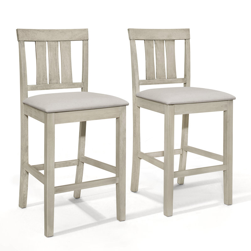 Brannon Slatted Back Counter Height Chair
