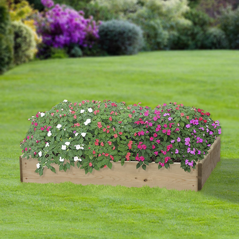 Carolina Wood Raised Garden Bed
