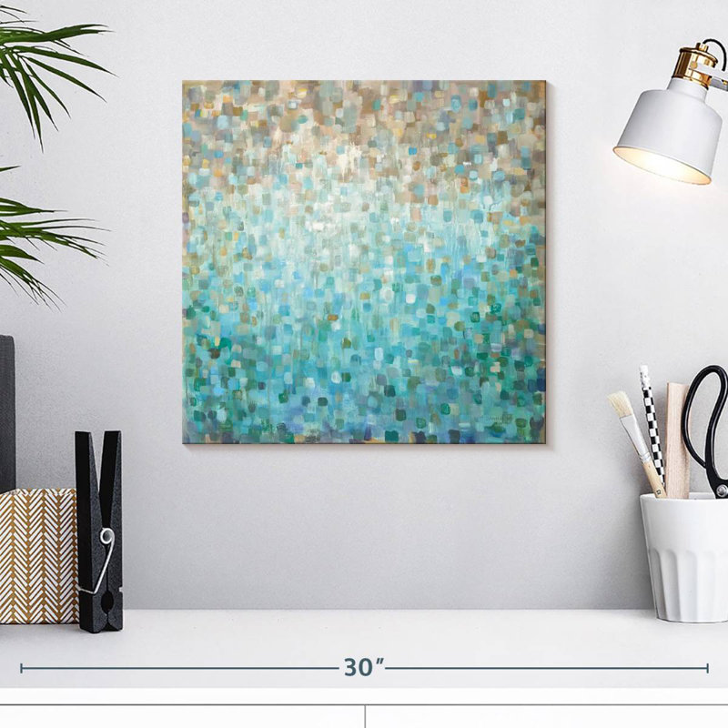 Blocked Avery, 16" H x 16" W