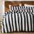 Wide Stripes-White/Black est en rupture de stock
