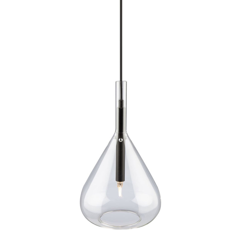 1 - Light Black Single Pendant