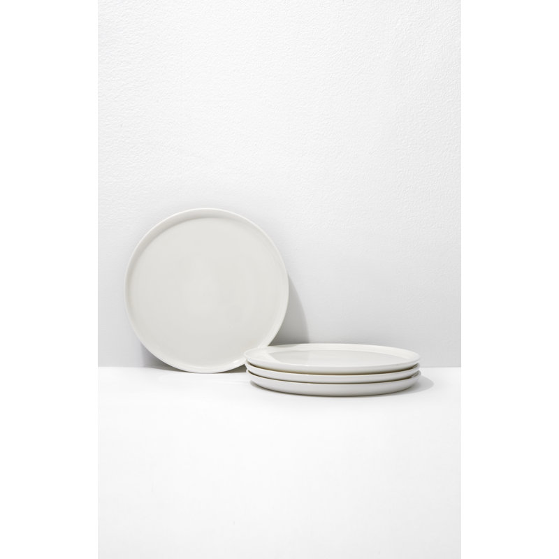 S/4 Medium Plate, White