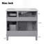 Meuble-lavabo 36 po avec lavabo en céramique-891606676