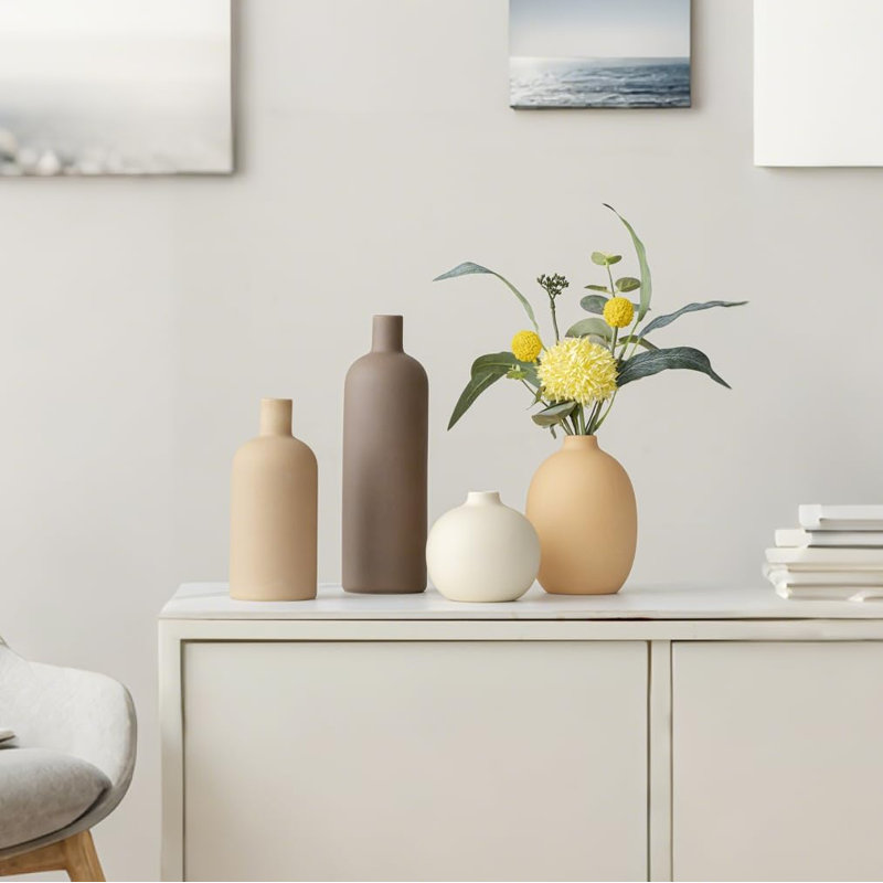 Modern Ceramic Vase Set