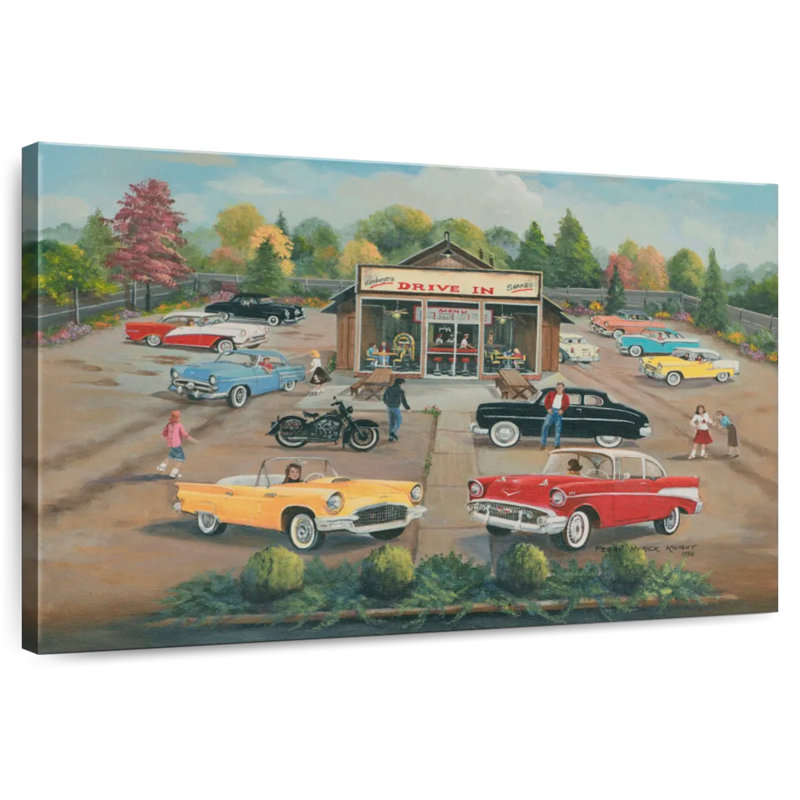 Mehar 50's Drive In, H 30 po x l 45 po