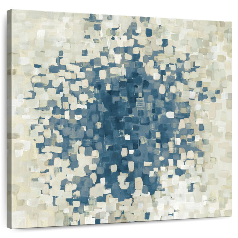 Summer Blocks Blue, 30" H x 30" W