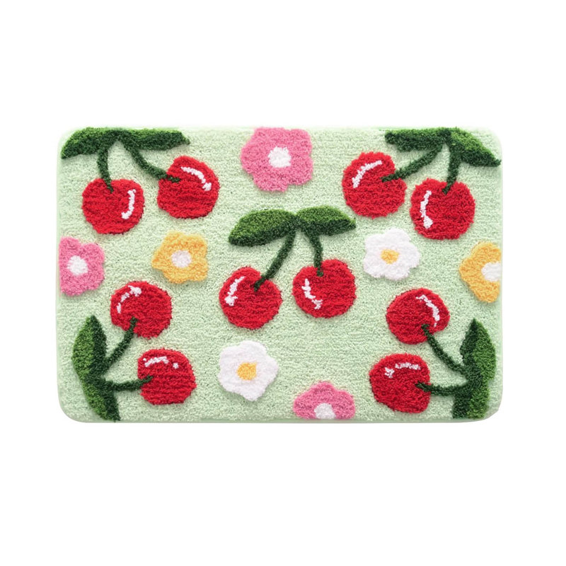 Non-Slip Bath Mat, Green