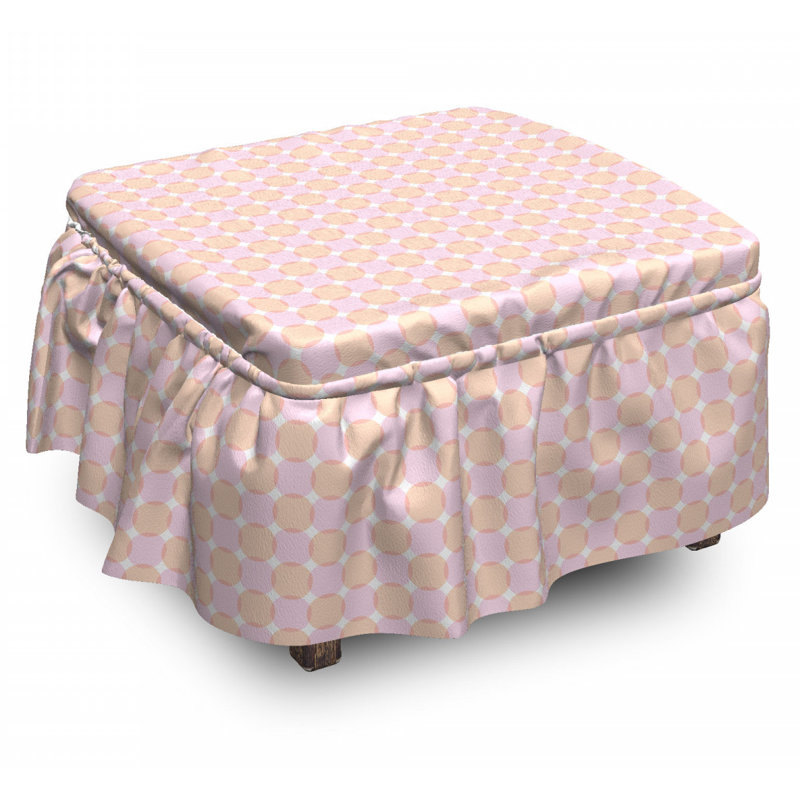Box Cushion Ottoman Slipcover