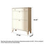 Rangement à chaussures 27,56 po moderne et minimaliste blanc ultra-mince avec rangement pour chaussures-1260063832