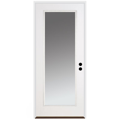 Porte extérieure pré-suspendue en fibre de verre 36 po x 80 po Trimlite