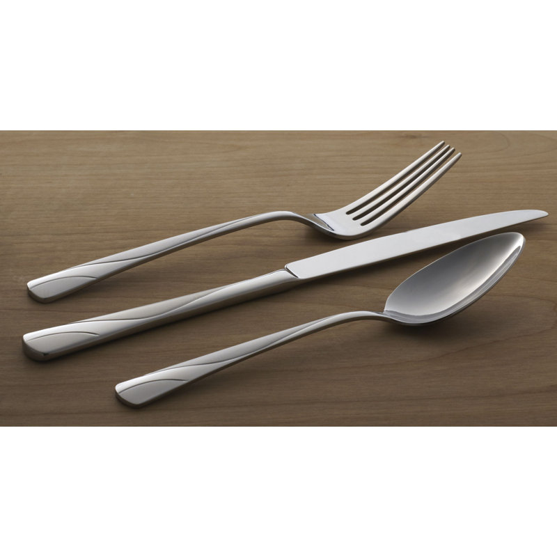 River 20-Piece Stainless Steel Flatware Set for 4