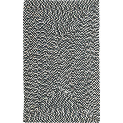 Tapis contemporain bleu Aideen