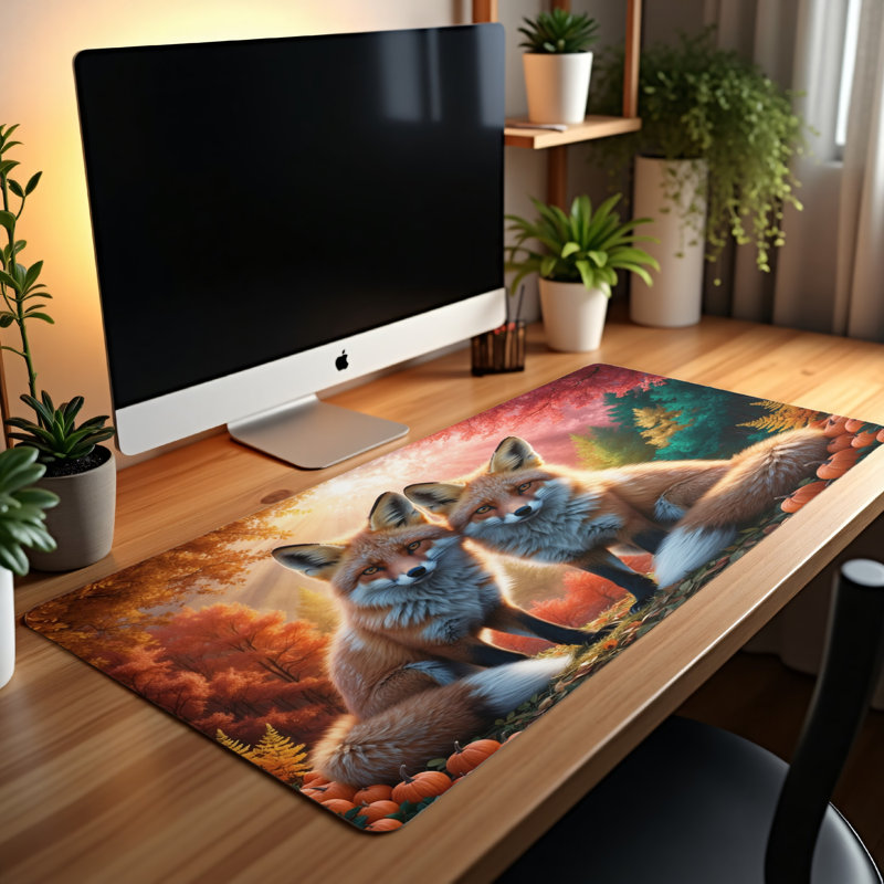 Polyester Desk Pad, 31.5x15.5