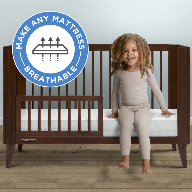 Housse de protection pour matelas de lit de bébé Delta pour enfants - 100% housse de protection pour lit de bébé respirant