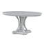 Table de salle à manger ovale extensible 42 "à 58" pour salle à manger TREXM Retro (chêne gris antique)