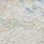 Tapis abstrait doré / bleu Brazell-445512148
