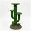 Support à cactus en résine à plusieurs niveaux avec 3 tablettes pour la décoration extérieure