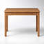 Bureau compact en bois massif avec tiroirs de rangement pour petits espaces