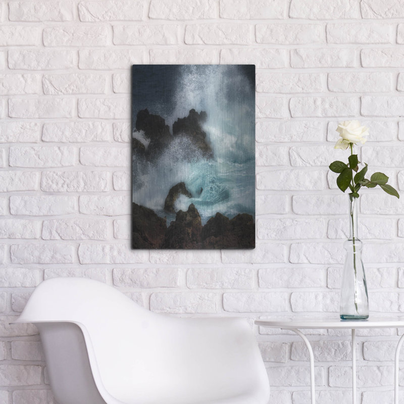 «Crasher» par Dennis Frates, H 24 po x l 16 po