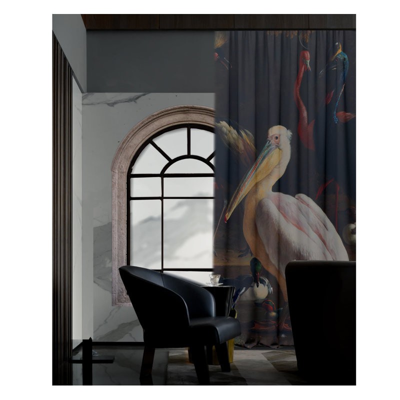Melway Velvet Blackout Curtain Panel Pair, 148cm Width x 350cm Drop